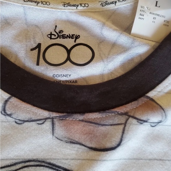 Disney 100 2 pc PJ set. New - Picture 2 of 2